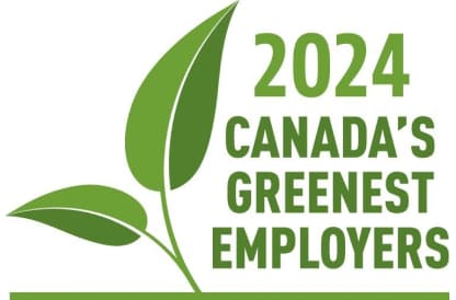 Canada's Greenest Employers 2024 Logo