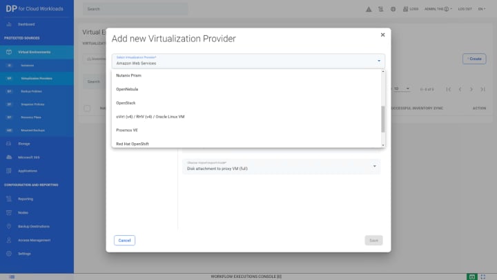 OpenText Data Protector for Cloud Workloads