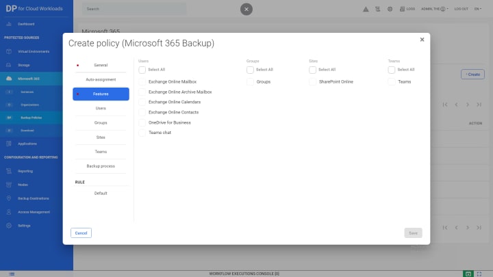 OpenText Data Protector für Cloud Workloads