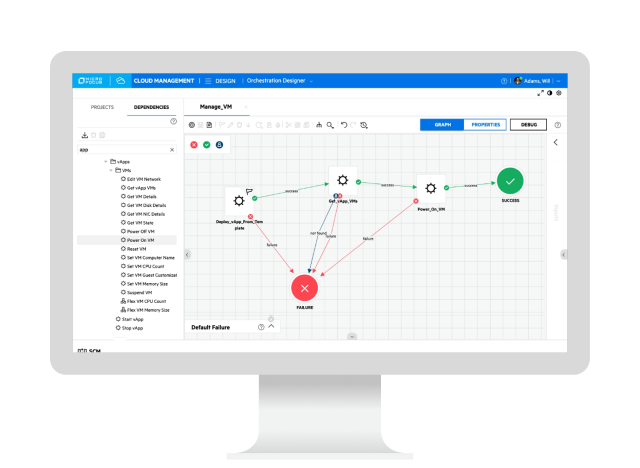 OpenText Automation Center läuft auf einem Computer
