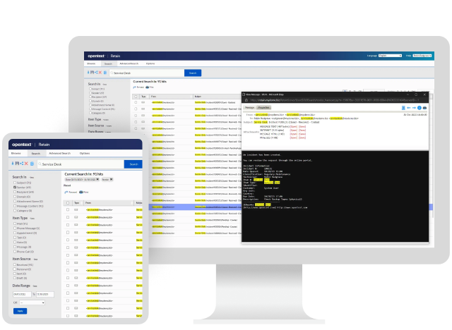 OpenText Retain Unified Archiving