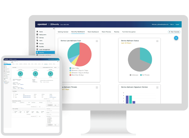 OpenText ZENworks Endpoint Security Management