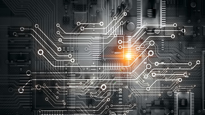 An image of a circuit board