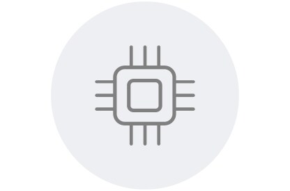 High tech icon 