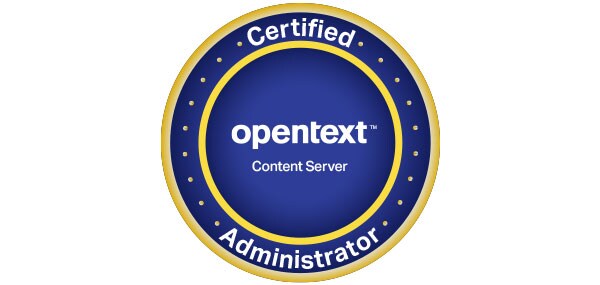 Content Server administrator badge