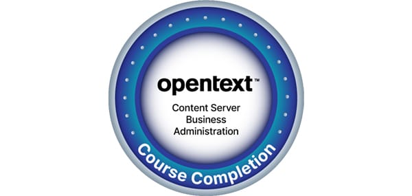 Content Server practitioner badge